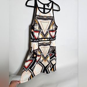 Fun Aztec print summer dress